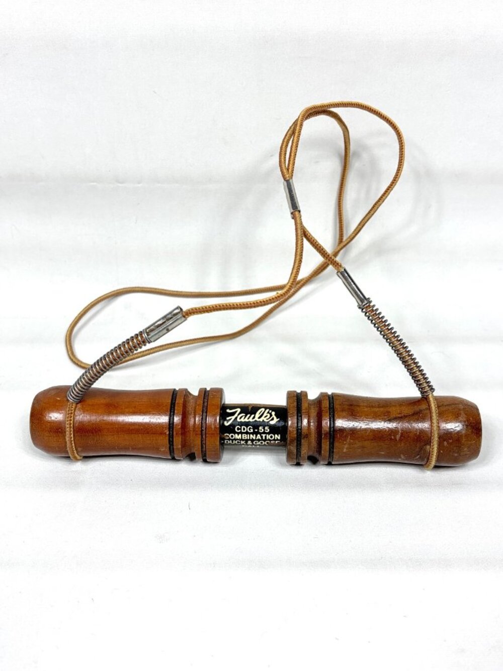 Faulks Combination Duck Goose Call Wooden Hunting Game Call CDG-55 2678 VTG